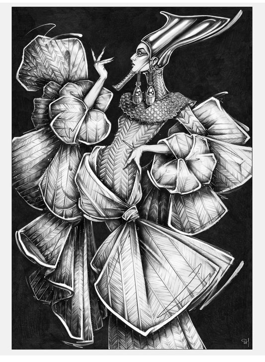 Galliano Dior 2004 Illustration