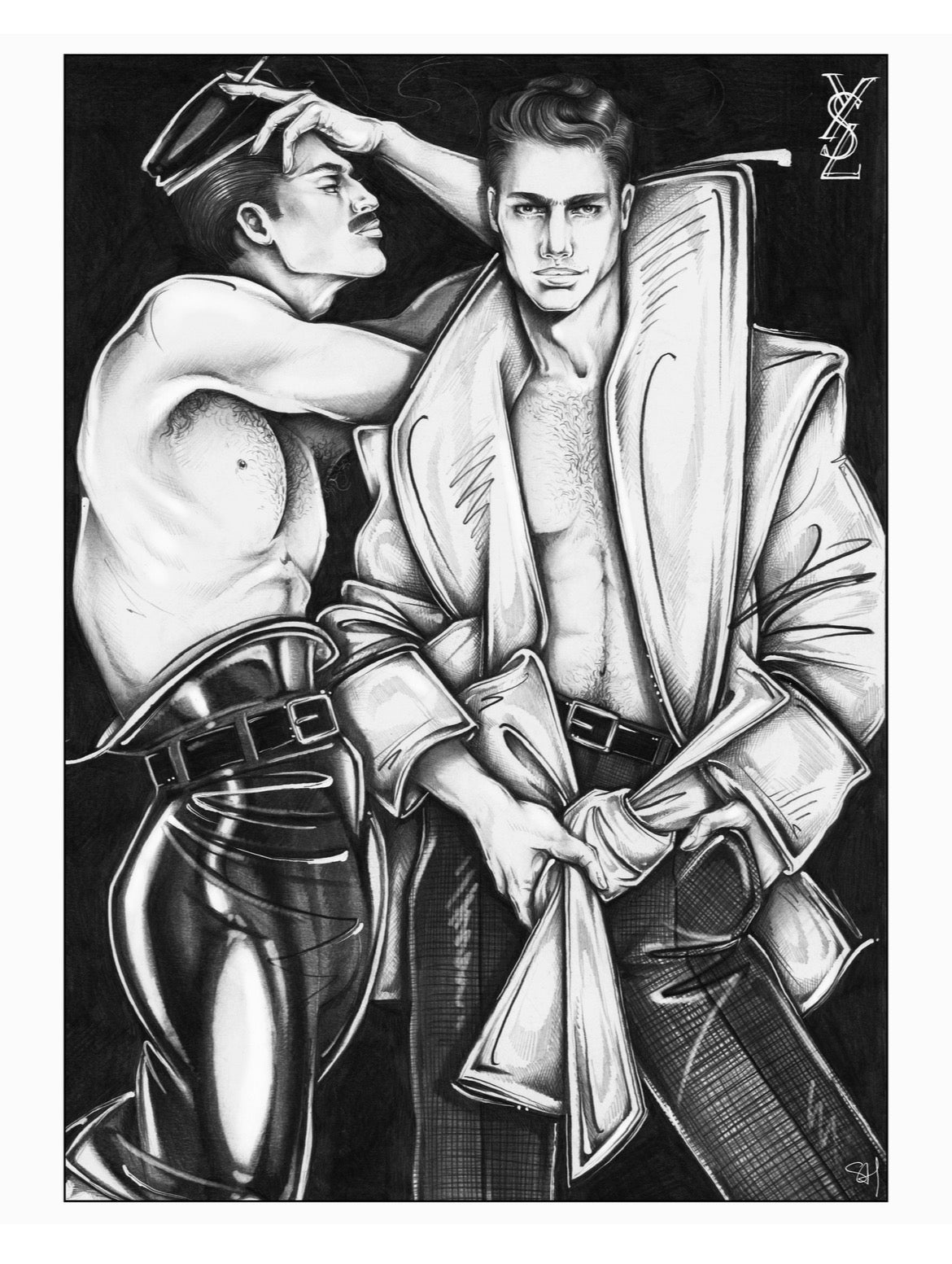 Saint Laurent Illustration 1