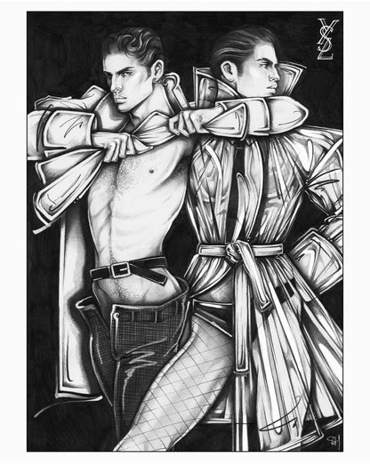 Saint Laurent Illustration 2