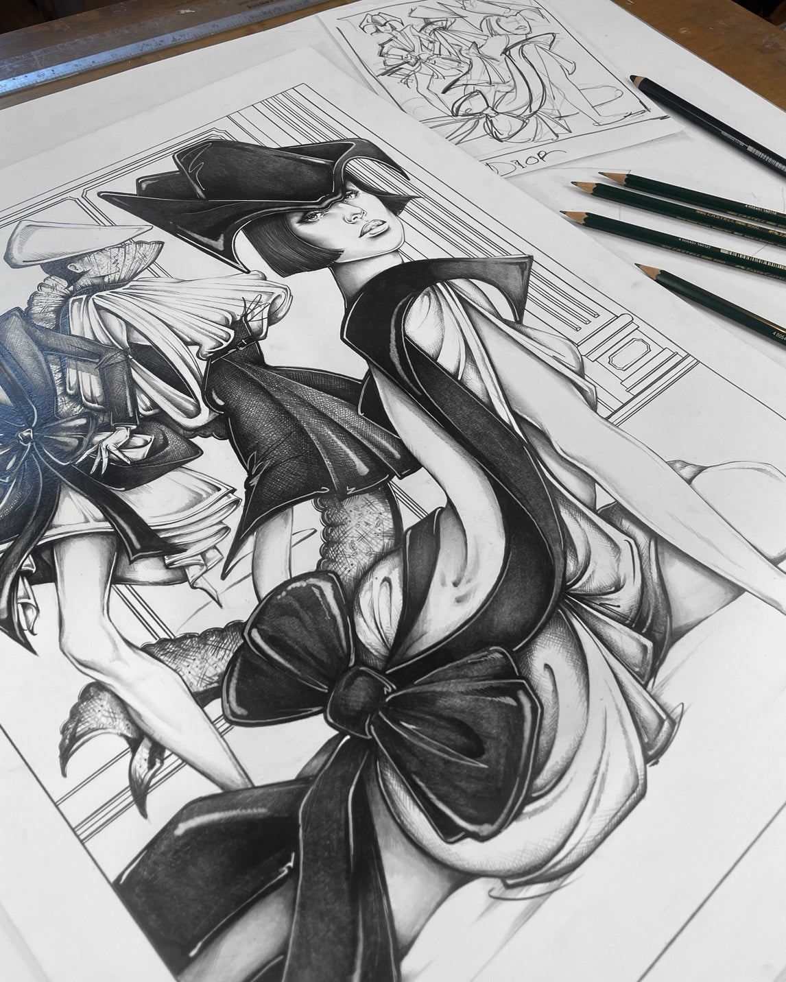 Dior SS26 Illustration