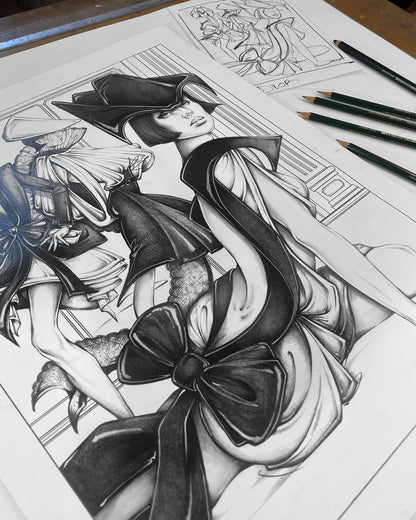 Dior SS26 Illustration