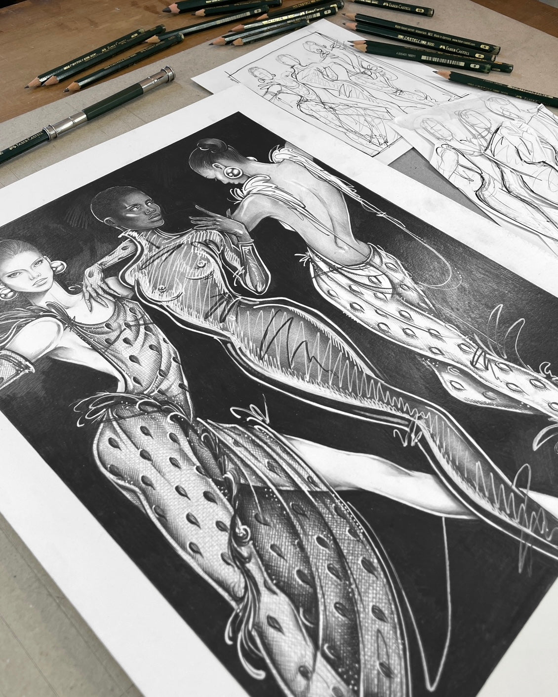 Schiaparelli SS26 Illustration