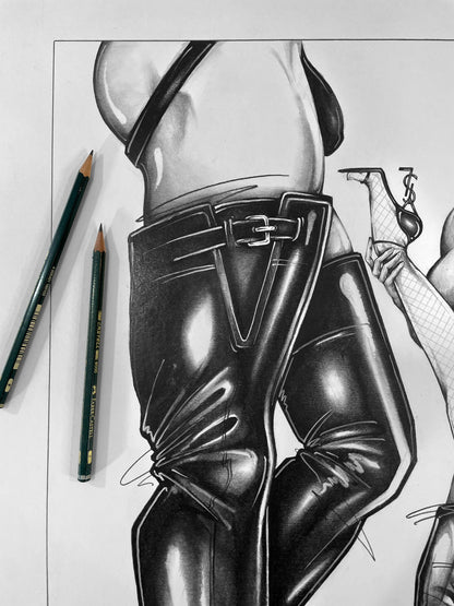YSL Boots